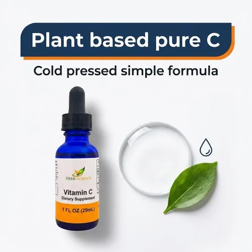 Miniatura 8 de Vitamina C líquida: ácido ascórbico prensado en frío, de alta absorción, vegano, sin alcohol, gotas de vitamina C sublinguales, sin sabores