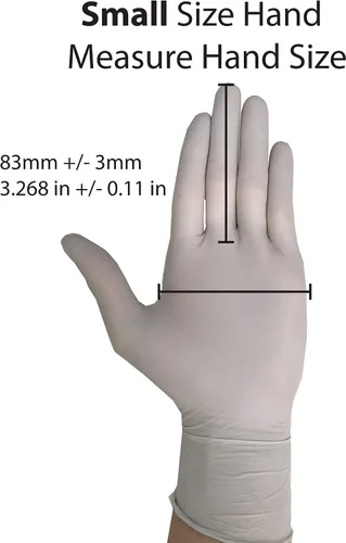 Miniatura 5 de Guantes desechables, aptos para alimentos, guantes de nitrilo Lite Duty, ligeros y resistentes, (250 unidades)