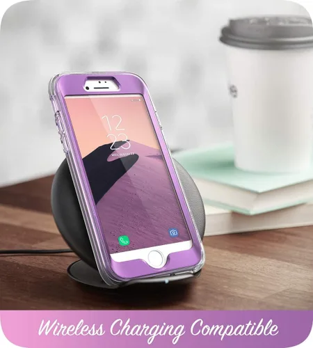 Miniatura 5 de i-Blason Cosmo Series - Funda diseñada para iPhone SE 2020/iPhone 7/iPhone 8, [protector de pantalla integrado] elegante funda protectora