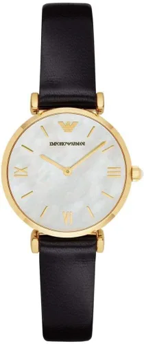 Miniatura 2 de Emporio Armani Reloj de vestir para mujer con correa de acero inoxidable