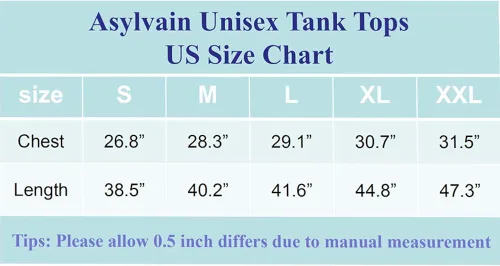 Miniatura 5 de Asylvain Camisetas sin mangas 3D para hombres y mujeres, diseño genial, camisetas sin mangas, camisetas de verano