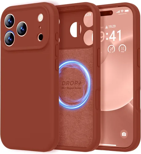Miniatura 265 de LOVE 3000 Compatible con Funda para iPhone 15, [Cámara de Cobertura Completa de Silicona Suave] [Protección contra Caídas de 8 pies], Forro de Negro