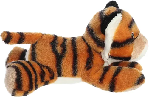 Miniatura 4 de Aurora® Animal de peluche Eco Nation™ Eco Softies™ de tigre hecho responsablemente, ideal para aventuras de juego, perfecto para cumpleaños