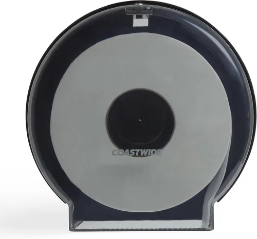 Coastwide - Dispensador profesional de papel higiénico en rollo gigante, humo translúcido
