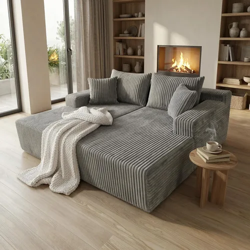 Miniatura 9 de Sytopia - Silla reposera con reposabrazos, sofá cama extragrande con 3 almohadas, cómodo sofá sin huesos, silla de lectura para dormir para sala