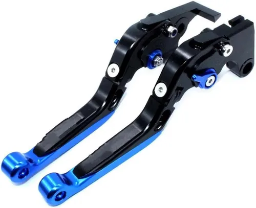 Miniatura 5 de Motorbike Brake Levers for for Fz8 for Fz 8 2011-2015 Motorcycle Accessories Adjustable Folding Extendable Brake Clutch Levers Brake Lever Set(Black)
