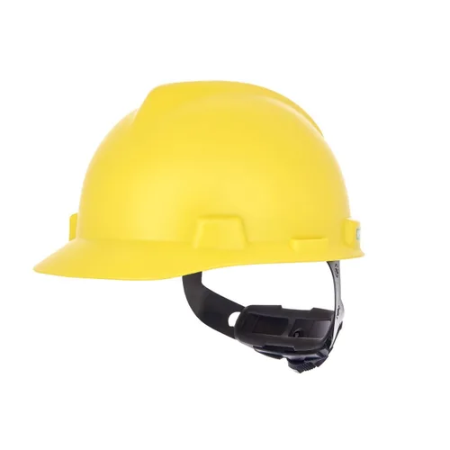 Miniatura 7 de MSA 10203088 V-Gard - Casco de seguridad estilo gorra, con suspensión de trinquete Fas-Trac III, carcasa de polietileno, protección contra impactos