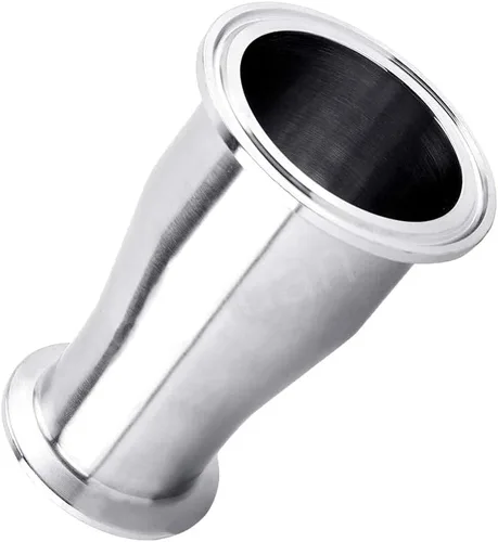 Miniatura 6 de Beduan Reductor Tri Clamp Férula Acero Inoxidable 304 Instalación Sanitaria Tubo de 2" OD a 1-1/2" Tubo OD (Paquete de 2)