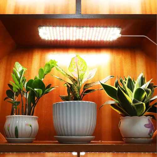 Miniatura 8 de Paquete de 3 luces de cultivo de pantalla plana para plantas de interior, inicio de semillas, verduras con temporizador de 4/8/12 horas, lámparas