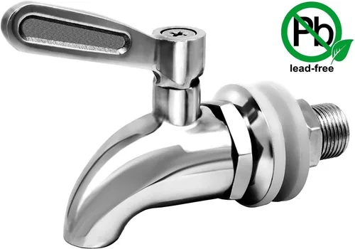 Miniatura 2 de [Actualizado] Despachador de bebidas más duradero, repuesto, acabado pulido de acero inoxidable, repuesto de despachador de agua, compatible