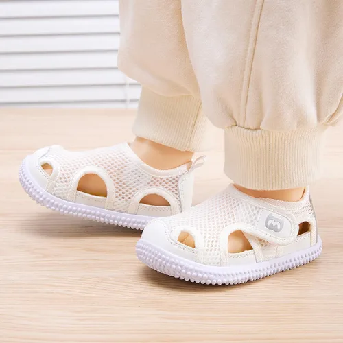 Miniatura 148 de BMCiTYBM Zapatos de bebé para niños pequeños, zapatillas de malla transpirable antideslizantes