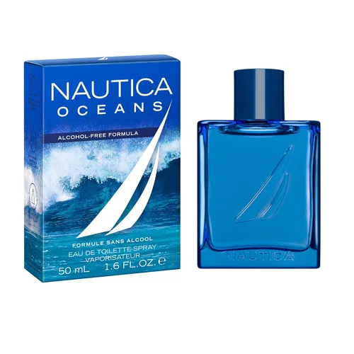 Miniatura 11 de Nautica Oceans Pacific Coast Eau de Toilette de 1.6 onzas líquidas (paquete de 1), notas de manzana, ciclamen y madera de ámbar, fragancia