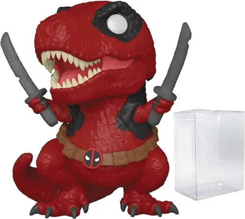 Miniatura 7 de Funko Deadpool 30th Anniversary POP! Dinopool #777 Figura de vinilo (paquete con funda protectora de caja compatible), multicolor, 3.75 pulgadas