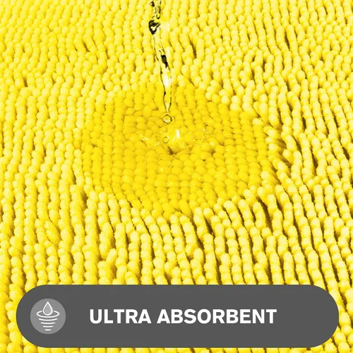 Miniatura 77 de Alfombra de baño pequeña de 12 x 18 pulgadas, lavable y absorbente, antideslizante, alfombra de baño de felpilla gruesa y suave para baño, ducha