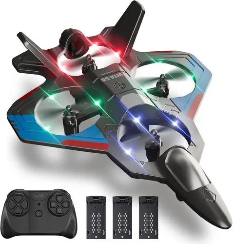 Miniatura 10 de 4DRC Aviones RC de Control Remoto para Niños, Aviones de Control Remoto de Espuma para Niños Adultos Principiantes, Drones Tipo Caza de Control