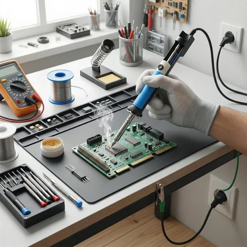 Miniatura 6 de 40W 2 en 1 función de soldadura eléctrica de succión de estaño desoldar herramienta de soldadura US Plug 110V