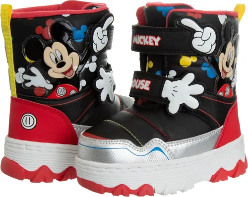 Miniatura 3 de Disney Mickey Mouse Toy Story Cars - Botas de nieve resistentes al agua para niños (niños pequeños)
