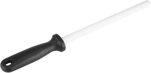 Miniatura 9 de Afilador de varilla de cerámica de 8 pulgadas, herramienta de piedra para cuchillo de cocina, tijeras de afilador, barra de cerámica, conexión