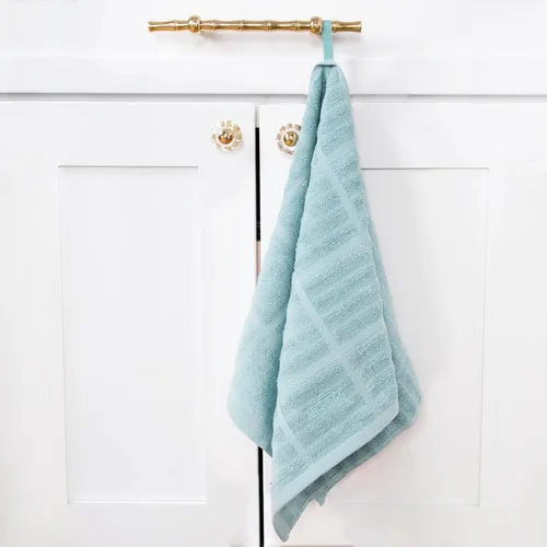 Miniatura 6 de All-Clad Toalla de cocina sólida: altamente absorbente - 100% algodón, toalla de 17 x 30 pulgadas para limpiar y secar platos, cristalería o Lluvia