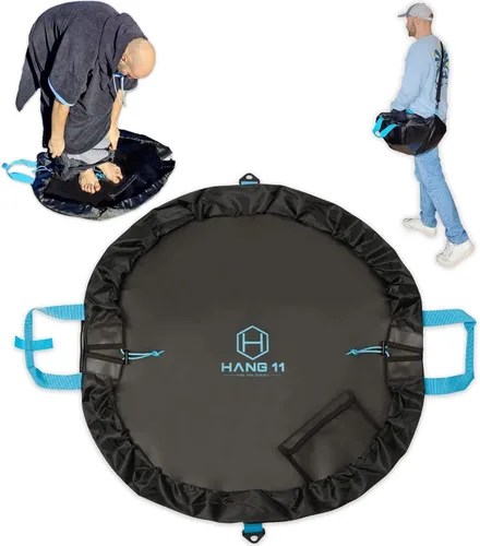 Hang 11 - Bolsa para cambiarse el traje de neopreno, alfombrilla para cambiarse al surf con correa para el hombro, bolsa impermeable para traje de