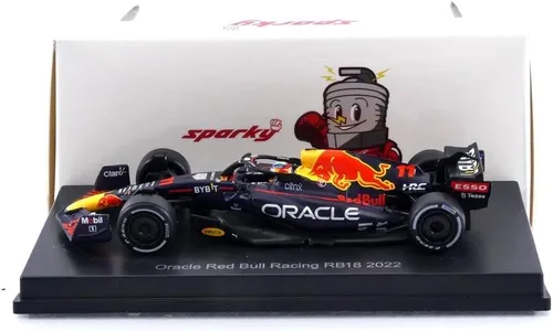 Miniatura 6 de Spark Modelo a escala compatible con RED Bull RB18 Sergio Perez 2022 N.11 1:64 Y255