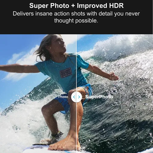 Miniatura 9 de GoPro HERO8 Black - Cámara de acción impermeable con pantalla táctil 4K Ultra HD Video 12MP Fotos 1080p Estabilización de transmisión en vivo