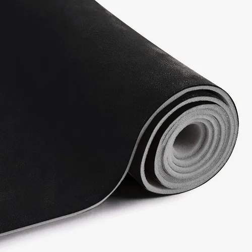 MOTUKA Tela para Techo de Gamuza Negra de 118" L x 60" A con Material de Respaldo de Espuma - Tela para Techo de Micro-Gamuza Automotriz/Hogar para
