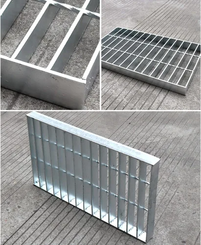 Miniatura 5 de Rejilla de acero galvanizado Filtro de drenaje Rejilla de placa Rejilla de agua de lluvia, Rejilla de alcantarillado de drenaje de piso, Rejillas