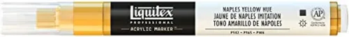 Miniatura 24 de Rotuladores de pintura Liquitex Professional, de punta ancha, Verde fosforescente, 8mm Verde fluorescente