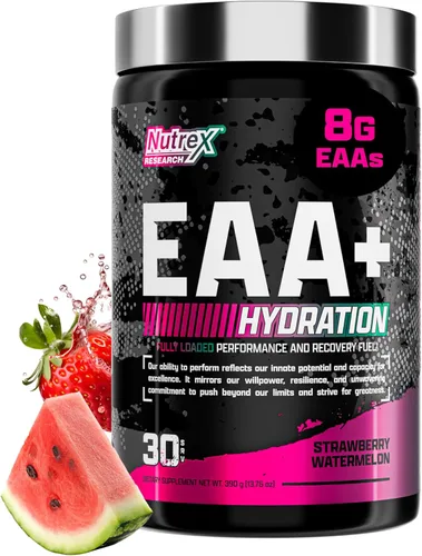 Miniatura 16 de Nutrex Research Hidratación EAA EAAs + BCAA en polvo Recuperación muscular, fuerza, construcción muscular, resistencia 8G Aminoácidos