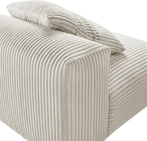 Miniatura 9 de Modway Sofás Solace, de gran tamaño, almendra