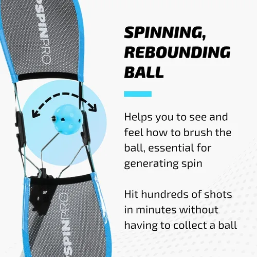 Miniatura 3 de TopspinPro Ayuda de entrenamiento de pickleball - Aprende Topspin rápidamente para un mejor control y consistencia Practica en cualquier lugar