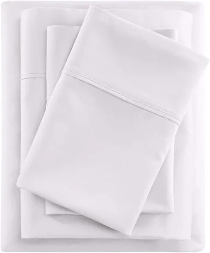 Miniatura 14 de Juego de sábanas de tamaño individual, juego de sábanas de 3 piezas, sábanas de lujo para hotel, bolsillos profundos, fácil ajuste, transpirables