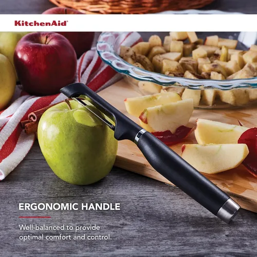 Miniatura 7 de KitchenAid Cuchara de helado clásica, talla única, negro 2 y KE112OHOBA KitchenAid Classic Euro Peeler, talla única, negro 2