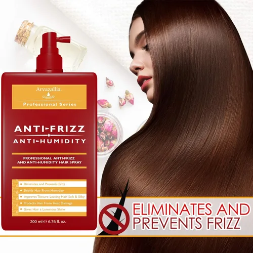 Miniatura 3 de Arvazallia Mascarilla hidratante para el cabello con aceite de argán y tratamiento en aerosol antiencrespamiento antihumedad – Acondicionamiento