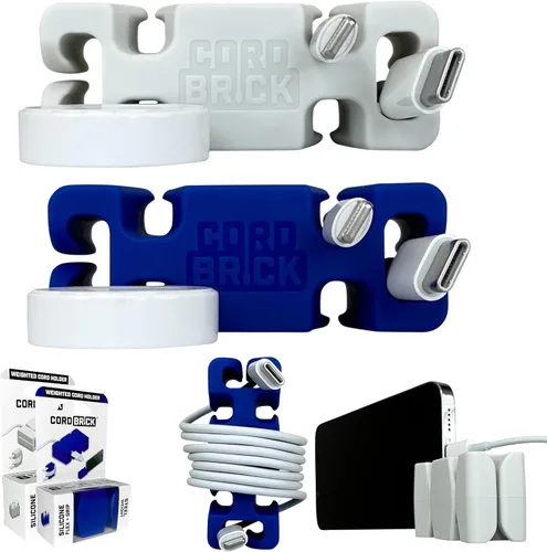 Miniatura 33 de CordBrick Rellenos para Calcetines para Adultos Gestión de Cables Soporte de Cable con Peso Envoltorio de Cable Soporte para Teléfono - Organizador