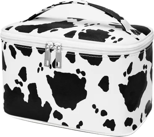 Miniatura 7 de Bolsa Organizadora de Maquillaje, Bolsa de Viaje de Aseo para Mujeres, Bolsa de Cosméticos Resistente al Agua para Niñas, Bolsa de Maquillaje