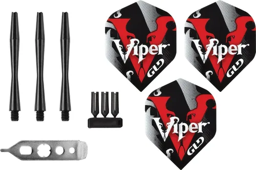 Miniatura 5 de Viper V-Factor - Dardos de punta de acero de tungsteno al 90% con estuche de almacenamiento/viaje