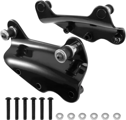 Miniatura 10 de Kit de hardware de acoplamiento cromado de 4 puntos Eumti para Harley Touring 2014-posterior, paquete de viaje de liberación rápida personalizada