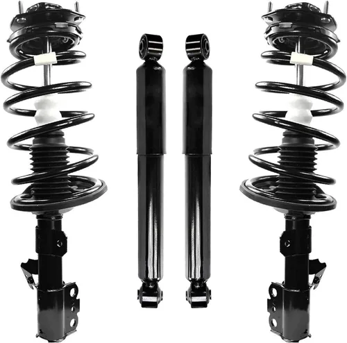 Miniatura 61 de Detroit Axle - Amortiguadores de puntales para Nissan Sentra 2007-2012 [Base S SL SR] Puntales delanteros completos con amortiguadores traseros