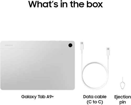 Miniatura 9 de Samsung Galaxy Tab A9+ Plus Tableta Android de 11 pulgadas y 64 GB, pantalla grande, altavoces cuádruples, chipset mejorado, pantalla de múltiples