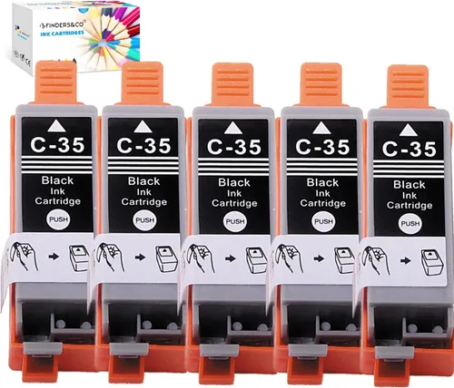 Miniatura 6 de F FINDERS&CO Cartucho de tinta de color compatible CLI-36 de repuesto para Canon 35 36 PGI35 CLI36 funciona con impresoras Canon Pixma iP110 iP100