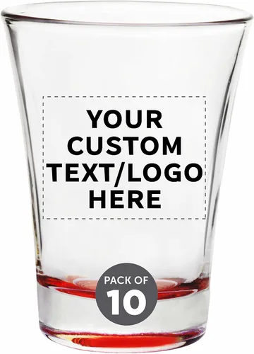 Miniatura 29 de Vasos de chupito personalizados de 2 onzas, juego de 100, paquete personalizado a granel, ideal para bodas, fiestas, cumpleaños, regalos, color azul