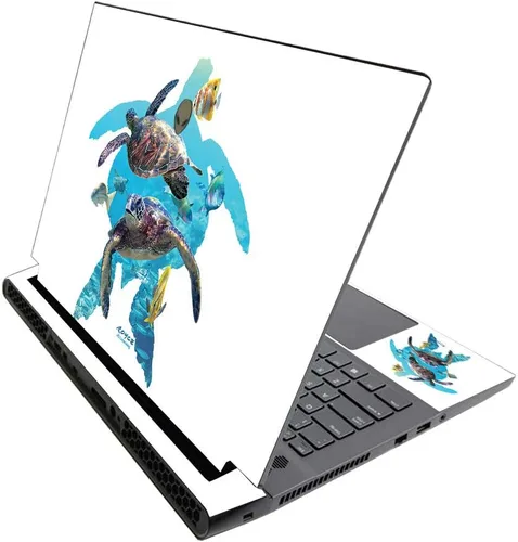 Miniatura 598 de MightySkins - Skin brillante con purpurina para Alienware M17 R3 (2020) y M17 R4 (2021) - Diversión de los años 90 Acabado duradero con purpurina