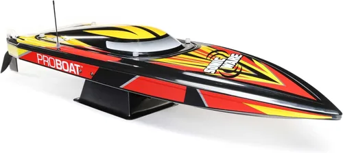 Miniatura 3 de Pro Boat Sonicwake V2 36 "Autoreducido sin escobillas RC Boat Deep-V RTR Baterías y cargador no incluido negro PRB08032V2T1
