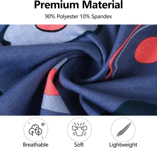 Miniatura 3 de Ropa interior transpirable para hombre, calzoncillos tipo bóxer de algodón suave, paquete múltiple