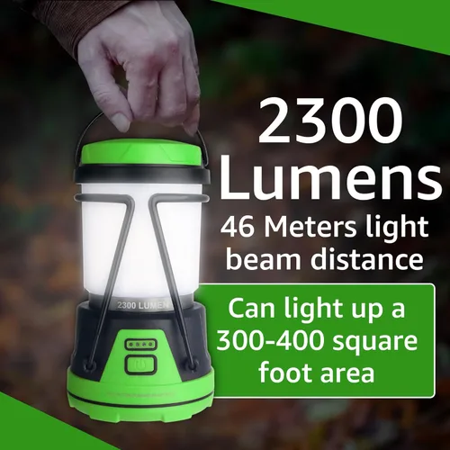 Miniatura 2 de Linterna LED recargable para campamento, cortes de energía, huracanes, emergencias, senderismo, exteriores, luz de supervivencia eléctrica brillante