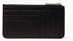 Miniatura 3 de Kate Spade New York Cartera grande con tarjetero Shimmy, Negro -, Tarjetero