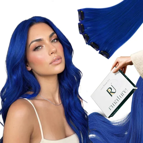 Miniatura 33 de RUNATURE Extensiones de cabello humano con punta I Tip color rosa, invisibles, extensiones de cabello humano real, extensiones de cabello humano