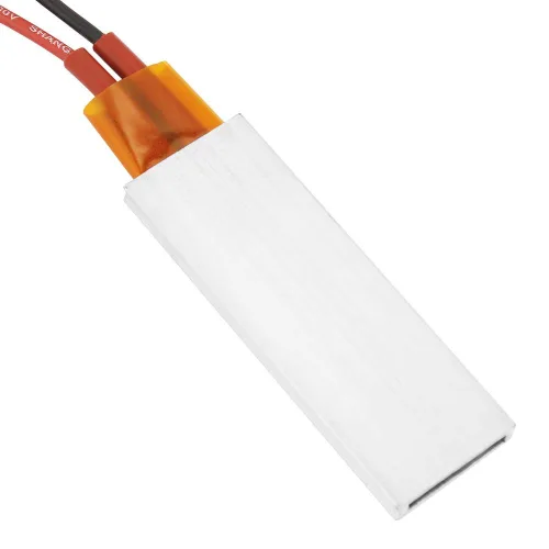 Miniatura 9 de Calefacción 12V, calentador termostático de cerámica de la calefacción de la temperatura de la vivienda de aluminio (12V 428.0 °F)